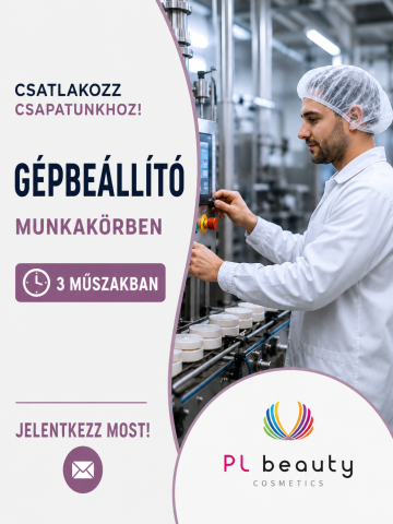 PL Beauty Cosmetics - Gépbeállító